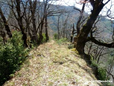 Montfalcó,Mont-rebei-Noguera Ribagorzana-Semana Santa; el salto del nervion bola del mundo hoces de